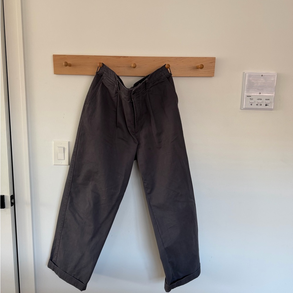 Banana Republic Charcoal Chinos